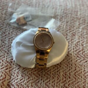 Rose Gold Guess Watch